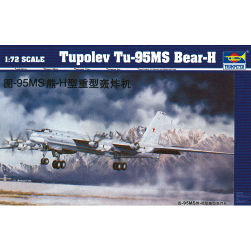 Expérience Tu-95 MS Bear-H - 1/72 - TRUMPETER 01601
