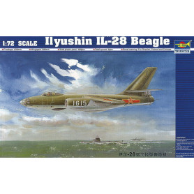 Iljushin IL-28 Beagle - 1/72 - TRUMPETER 01604