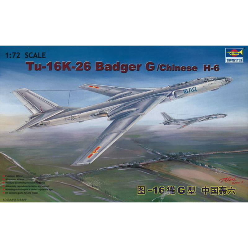 Tupolev Tu-16K 26 Badger - 1/72 - TRUMPETER 01612