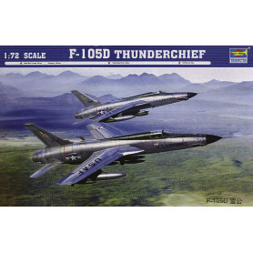 F-105D « Thunderchief » - 1/72 - TRUMPETER 01617