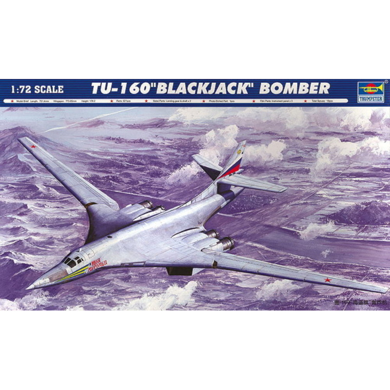 Bombardier TU-160 Blackjack - 1/72 - TRUMPETER 01620