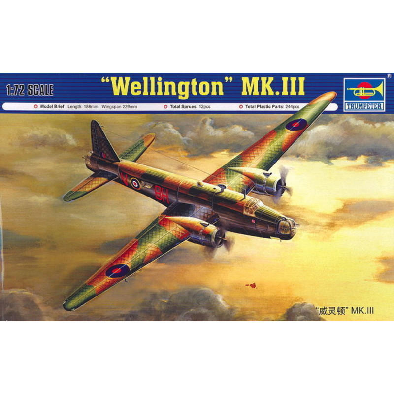 Wellington Mk.3 - 1/72 - TRUMPETER 01627