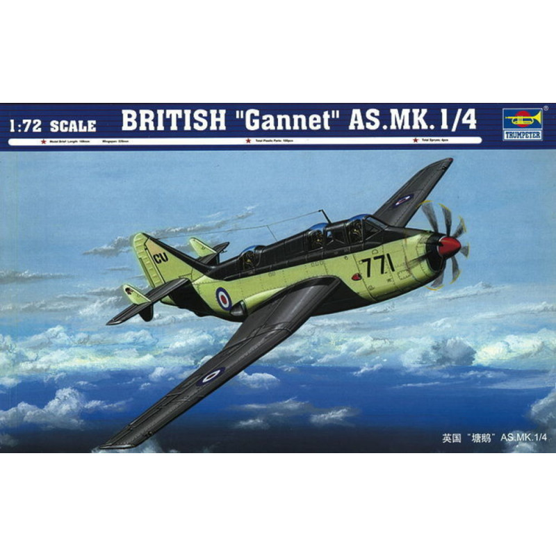 Gannet britannique AS.MK. 1/4 - 1/72 - TRUMPETER 01629