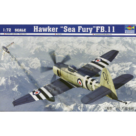 Hawker « Sea Fury » FB.11 - 1/72 - TRUMPETER 01631