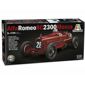 Italeri 4706 - Alfa Romeo 8C 2300 Monza - échelle 1/12
