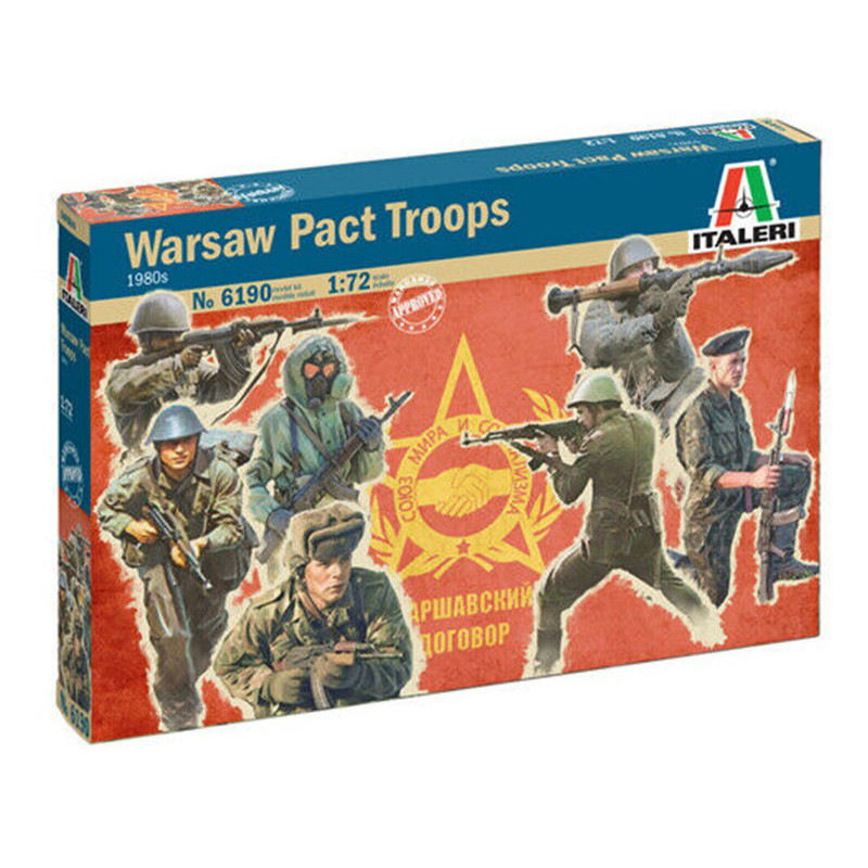 ITALERI 6190 - 1/72 - Troupes Pacte de Varsovie