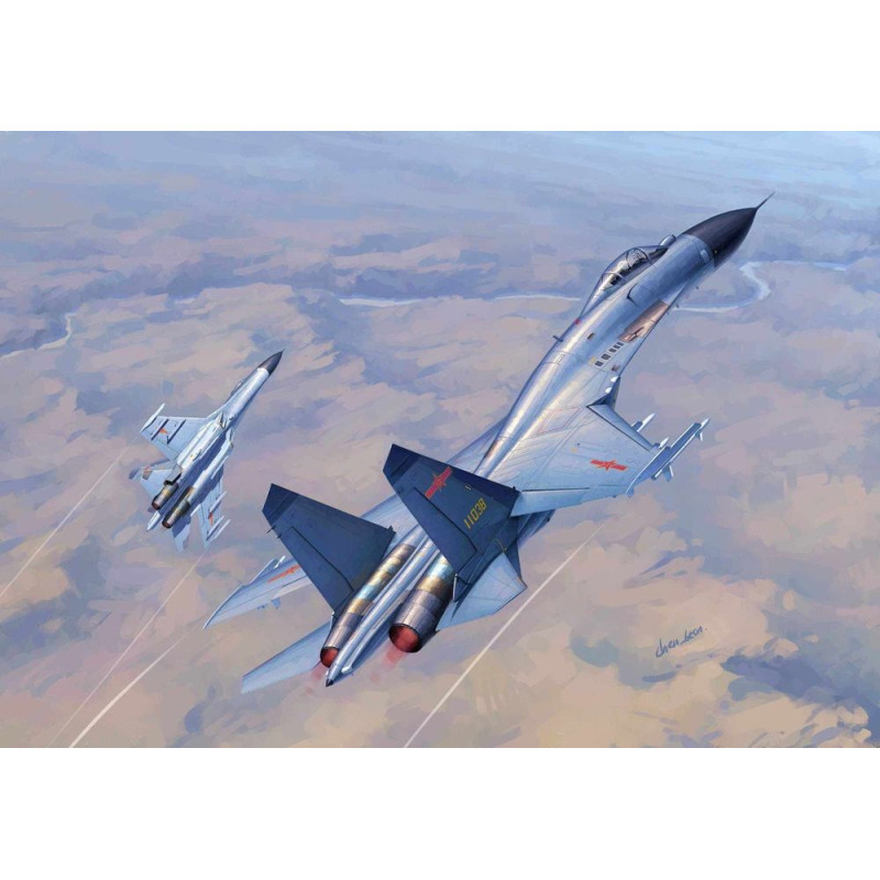 Chasseur chinois J-11B - 1/72 - TRUMPETER 01662