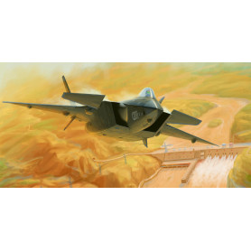 J-20 Mighty Dragon chinois (Prototype n° 2011) - 1/72 - TRUMPETER 01665