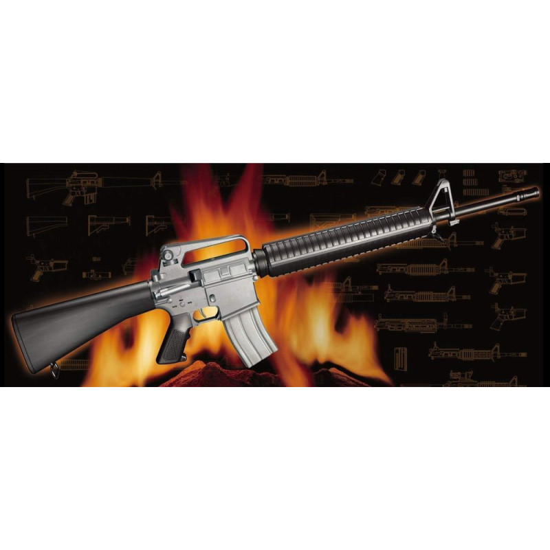 Fusil d'assaut AR15/M16/M4 - M16A2 - 1/3 - TRUMPETER 01907