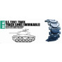 Chenille T85E1 américaine pour char léger M24 - 1/35 - TRUMPETER 02036