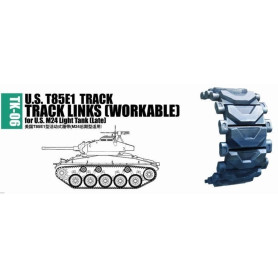 Chenille T85E1 américaine pour char léger M24 - 1/35 - TRUMPETER 02036
