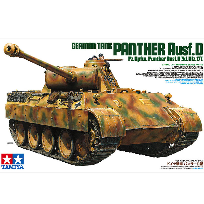 Panther Ausf.D - échelle 1/35 - Tamiya 35345