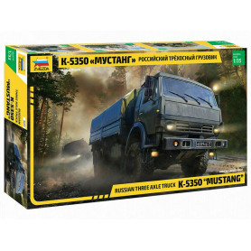 Camion militaire Kamaz 3 essieux - 1/35 - ZVEZDA 3697