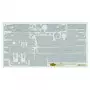 Stickers Zimmerit pour Tiger I - 1/35 - Tamiya 12647