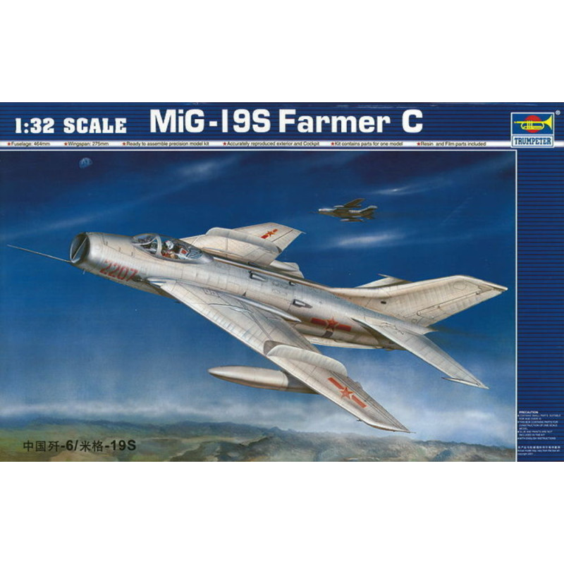 MiG-19 S Farmer C - 1/32 - TRUMPETER 02207