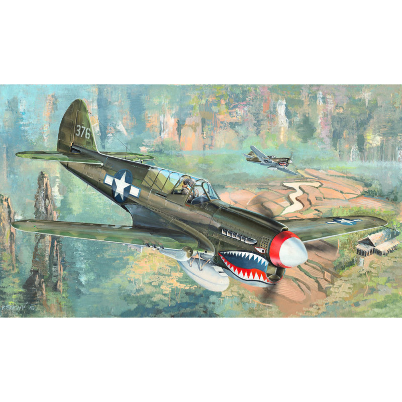 P-40N War Hawk - 1/32 - TRUMPETER 02212