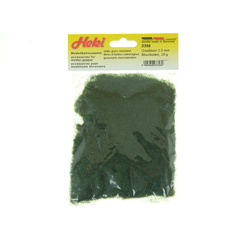 HEKI 3356 - flocage fibres sol de tourbe 2-3 mm 20 grammes toutes échelles