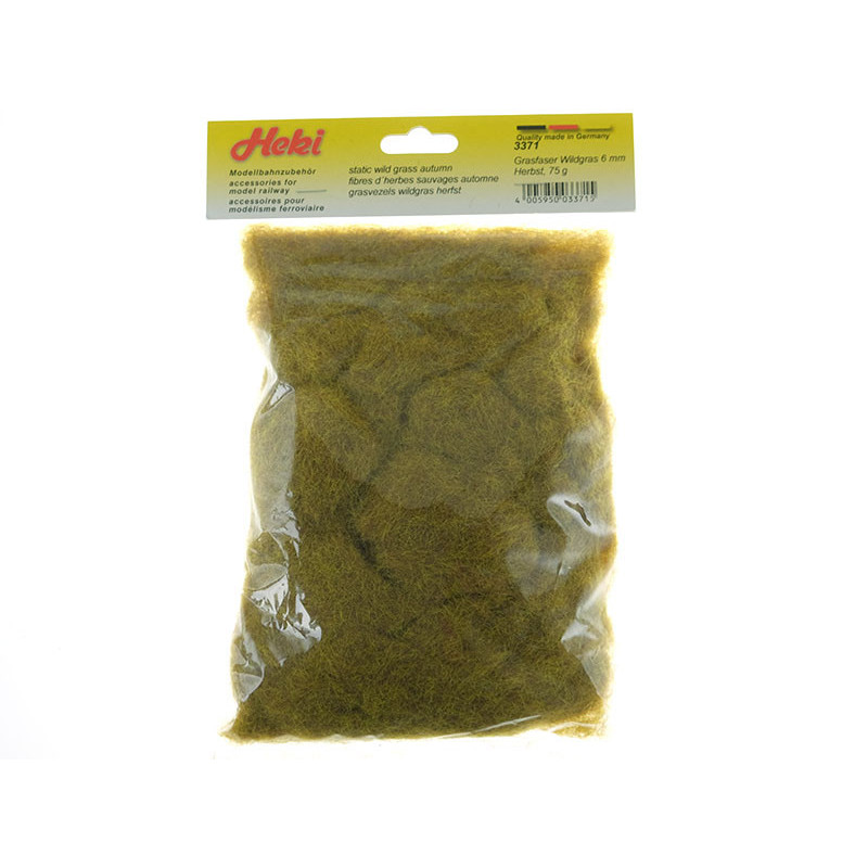 HEKI 3371 - flocage fibres herbes sauvages 5-6 mm 75 grammes toutes échelles
