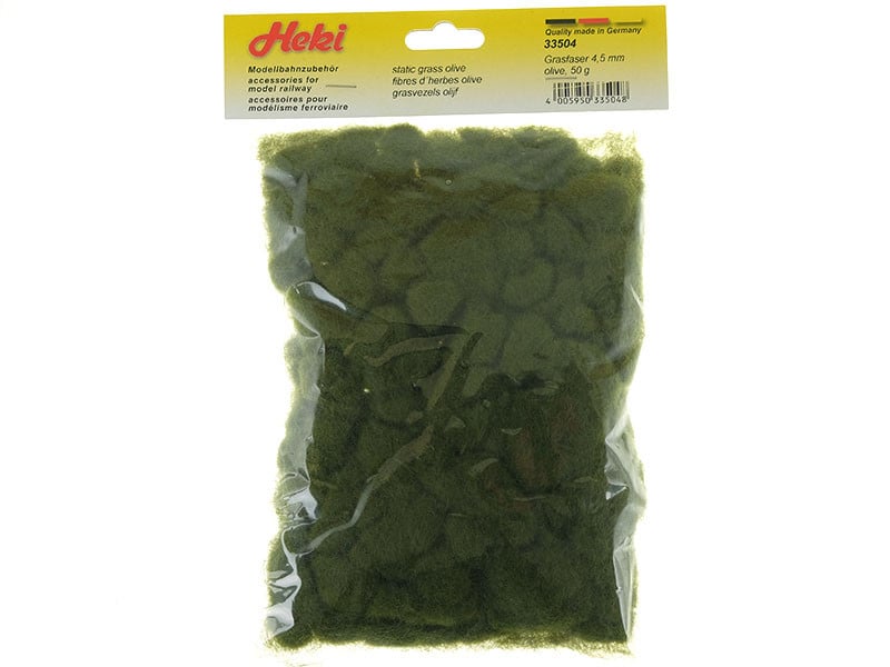 Faller 170725 Flocage fibres courtes vert moyen toutes échelles