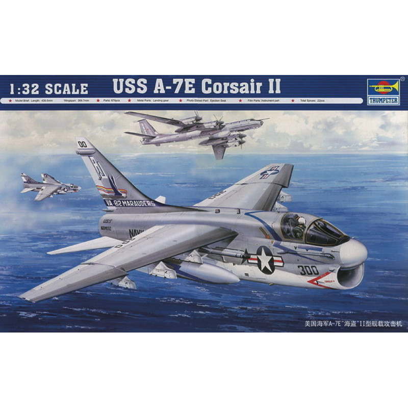 Vought A-7E Corsair II - 1/32 - TRUMPETER 02231