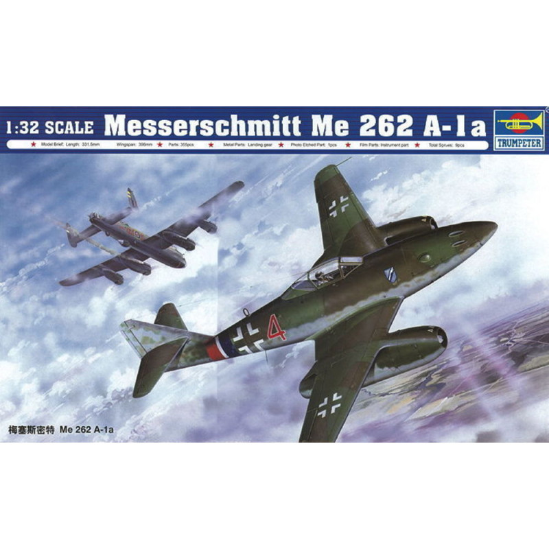 Messerschmitt Me 262 A-1a - 1/32 - TRUMPETER 02235