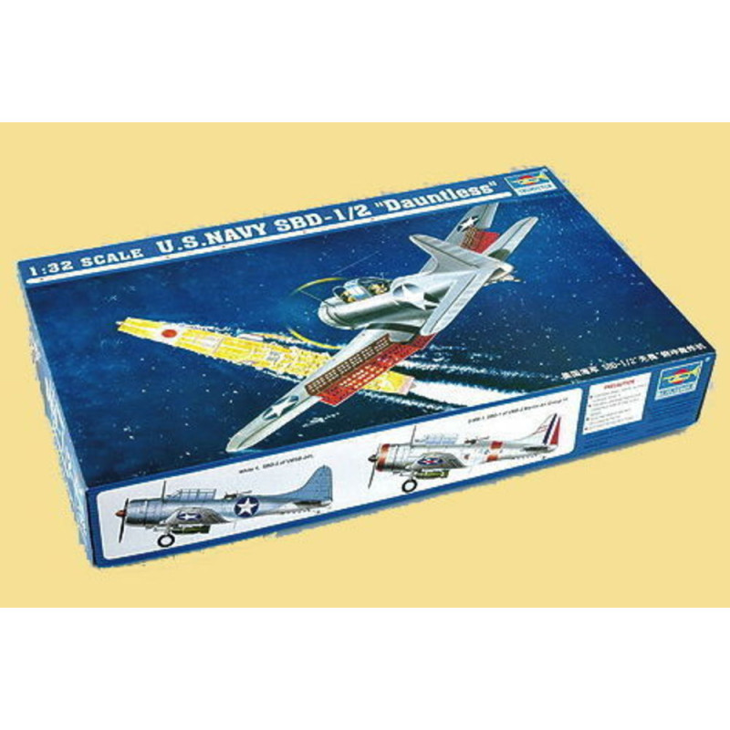 SBD-1/2 Dauntless Marine américaine - 1/32 - TRUMPETER 02241