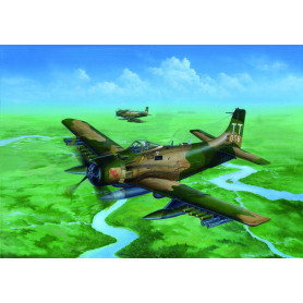 A-1J AD-7 Skyraider - 1/32 - TRUMPETER 02254