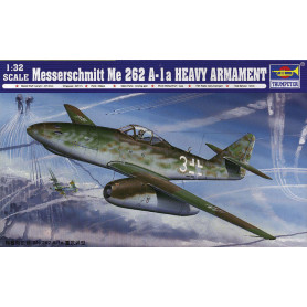Armement lourd du Messerschmitt Me 262 A-1a (avec - 1/32 - TRUMPETER 02260