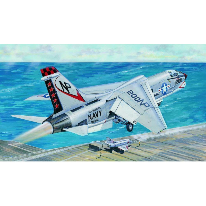 F-8J Crusader - 1/32 - TRUMPETER 02273