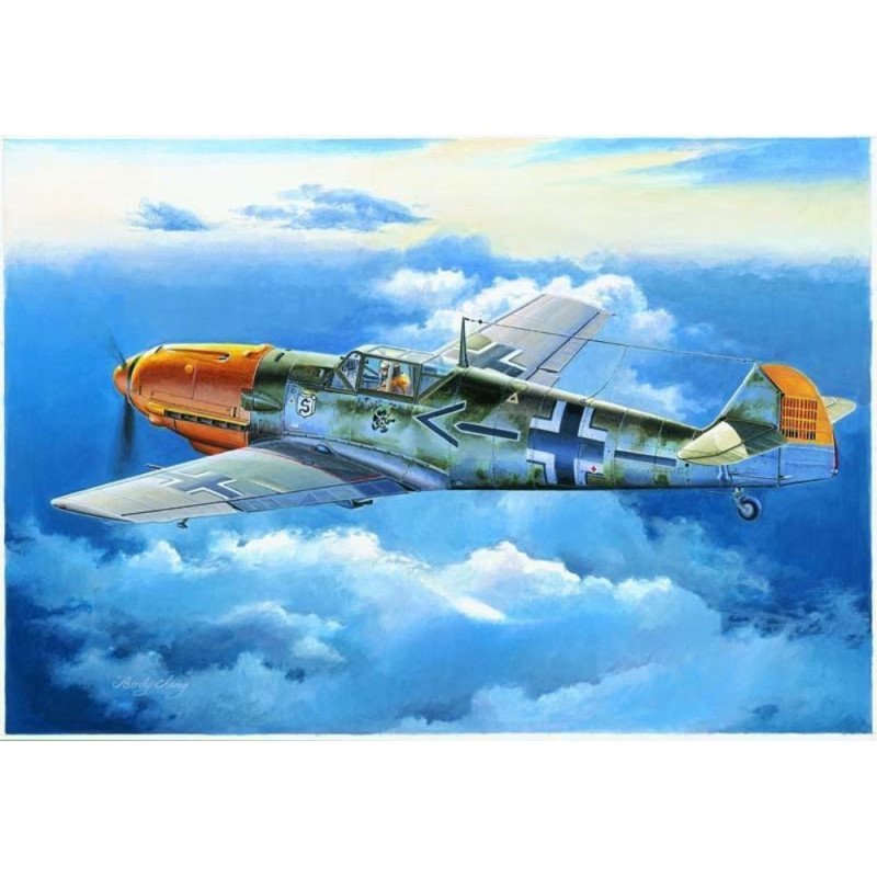 Messerschmitt Bf 109E-4 - 1/32 - TRUMPETER 02289