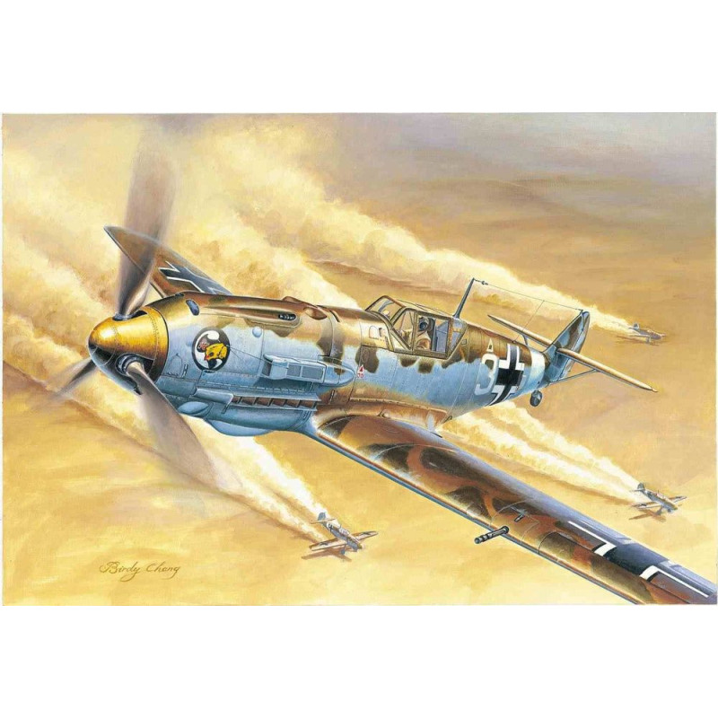 Messerschmitt Bf 109E-4/Trop - 1/32 - TRUMPETER 02290