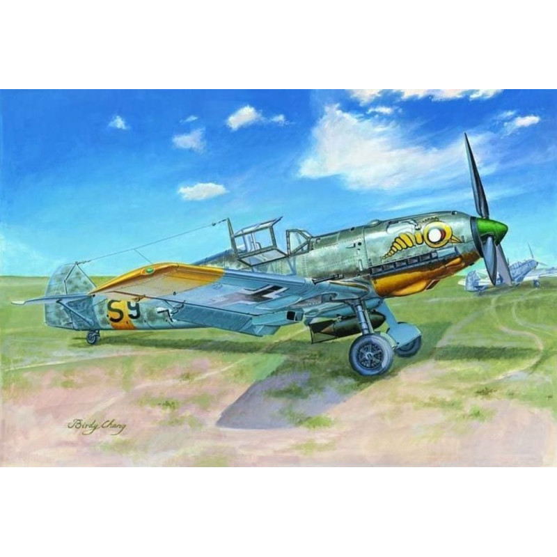 Messerschmitt Bf 109E-7 - 1/32 - TRUMPETER 02291