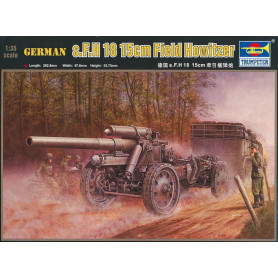Obusier de campagne allemand de 15 cm s.FH 18 - 1/35 - TRUMPETER 02304