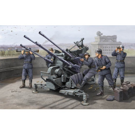 FLAK 38 (canons antiaériens allemands de 2,0 cm) - 1/35 - TRUMPETER 02309