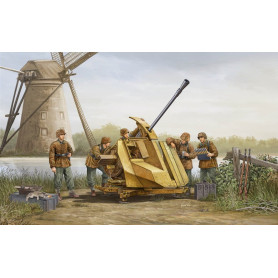 FLAK 43 (canon antiaérien allemand de 3,7 cm) - 1/35 - TRUMPETER 02311