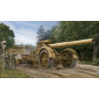 Canon lourd allemand Morser 18 de 21 cm - 1/35 - TRUMPETER 02314