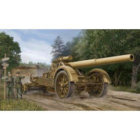 Canon lourd allemand Morser 18 de 21 cm - 1/35 - TRUMPETER 02314