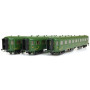 Set 3 voitures Rapide Nord A8 B9 B9 - ép II - HO - LS Models 40184