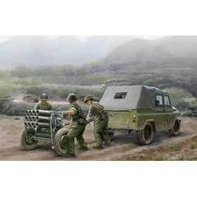 Lance-roquettes PLA Type 63 de 107 mm et B212 - 1/35 - TRUMPETER 02320