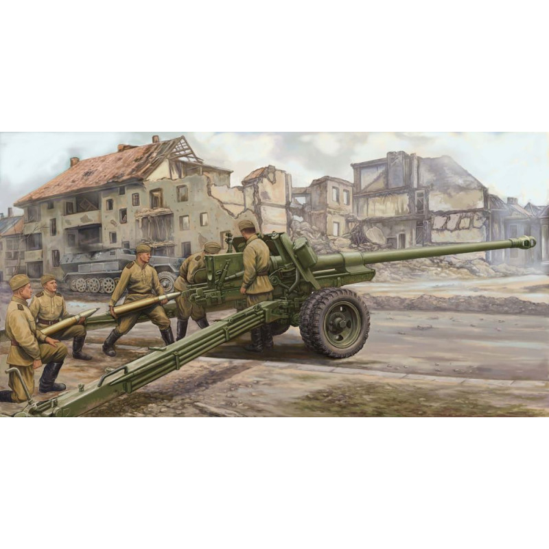 Canon antichar russe de 100 mm M19 (BS-3) - 1/35 - TRUMPETER 02331