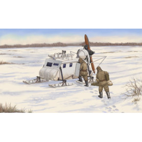 Aerosan blindé soviétique NKL-16 - 1/35 - TRUMPETER 02337