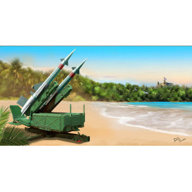 Lanceur soviétique 5P71 avec missiles 5V27 Pechora - 1/35 - TRUMPETER 02353