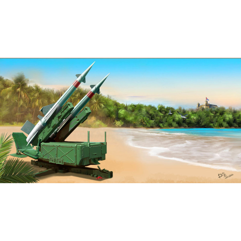 Lanceur soviétique 5P71 avec missiles 5V27 Pechora - 1/35 - TRUMPETER 02353