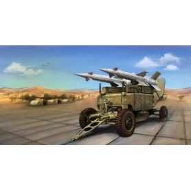 Lanceur soviétique 5P71 avec missile 5V27 Pechora - 1/35 - TRUMPETER 02354