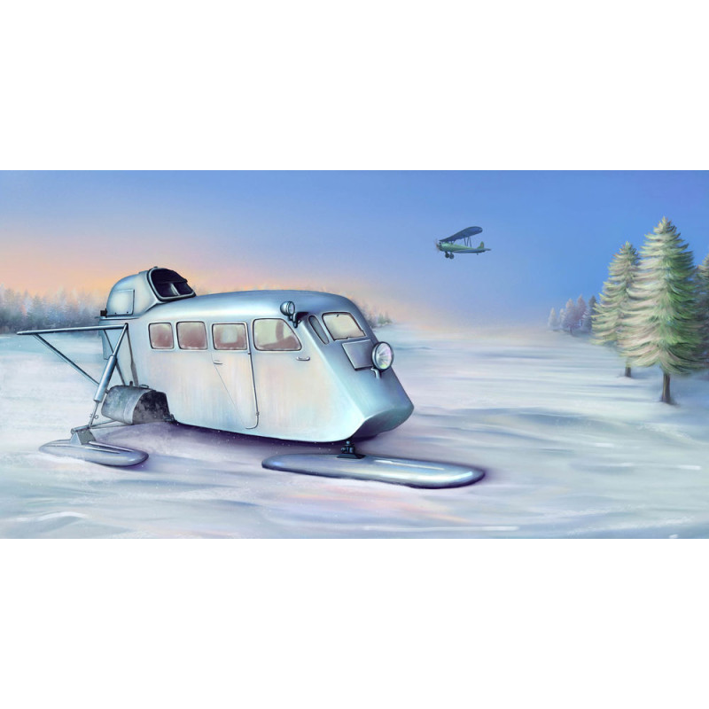 Aérosan soviétique KM-4 - 1/35 - TRUMPETER 02356