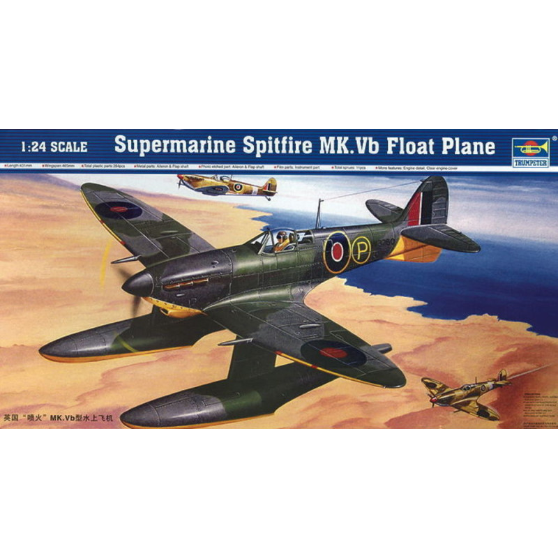 Supermarine Spitfire Mk. Vb Wasserflugzeug - 1/24 - TRUMPETER 02404