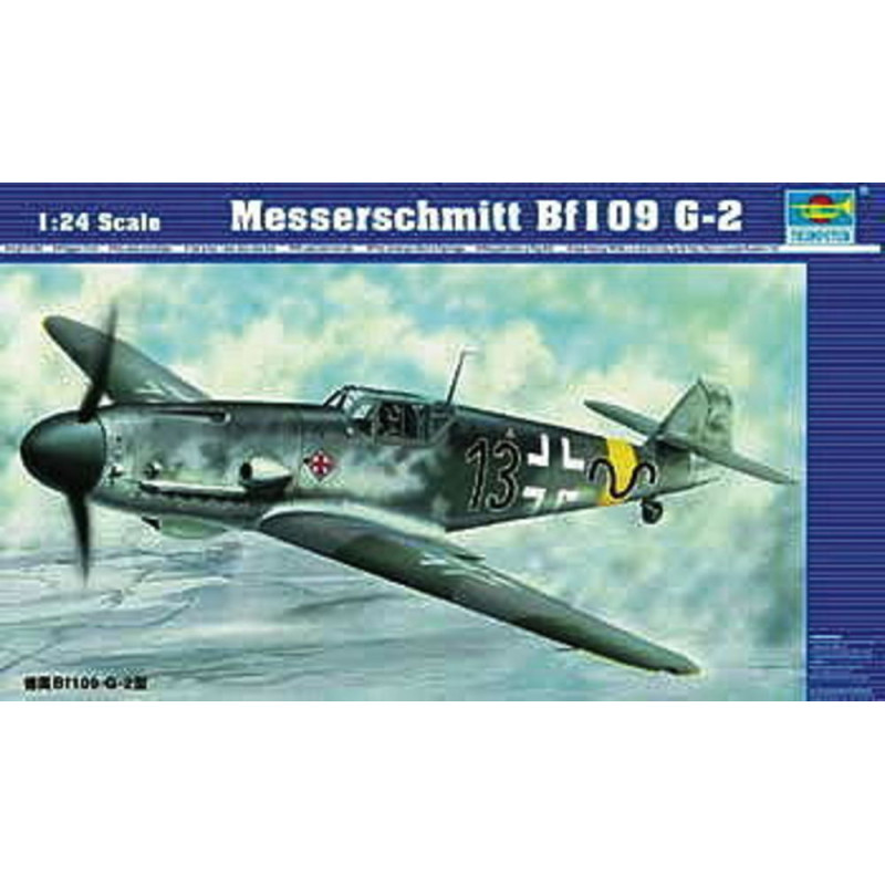 Messerschmitt Bf 109 G-2 - 1/24 - TRUMPETER 02406