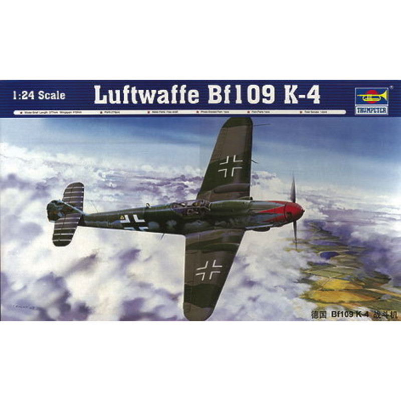 Messerschmitt Bf109 K-4 - 1/24 - TRUMPETER 02418