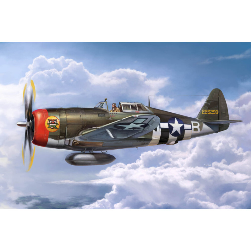 P-47D Thunderbolt Razorback - 1/24 - TRUMPETER 02427