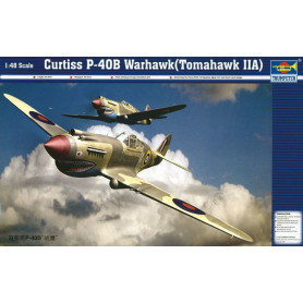 Curtiss P-40 B Warhawk - 1/48 - TRUMPETER 02807